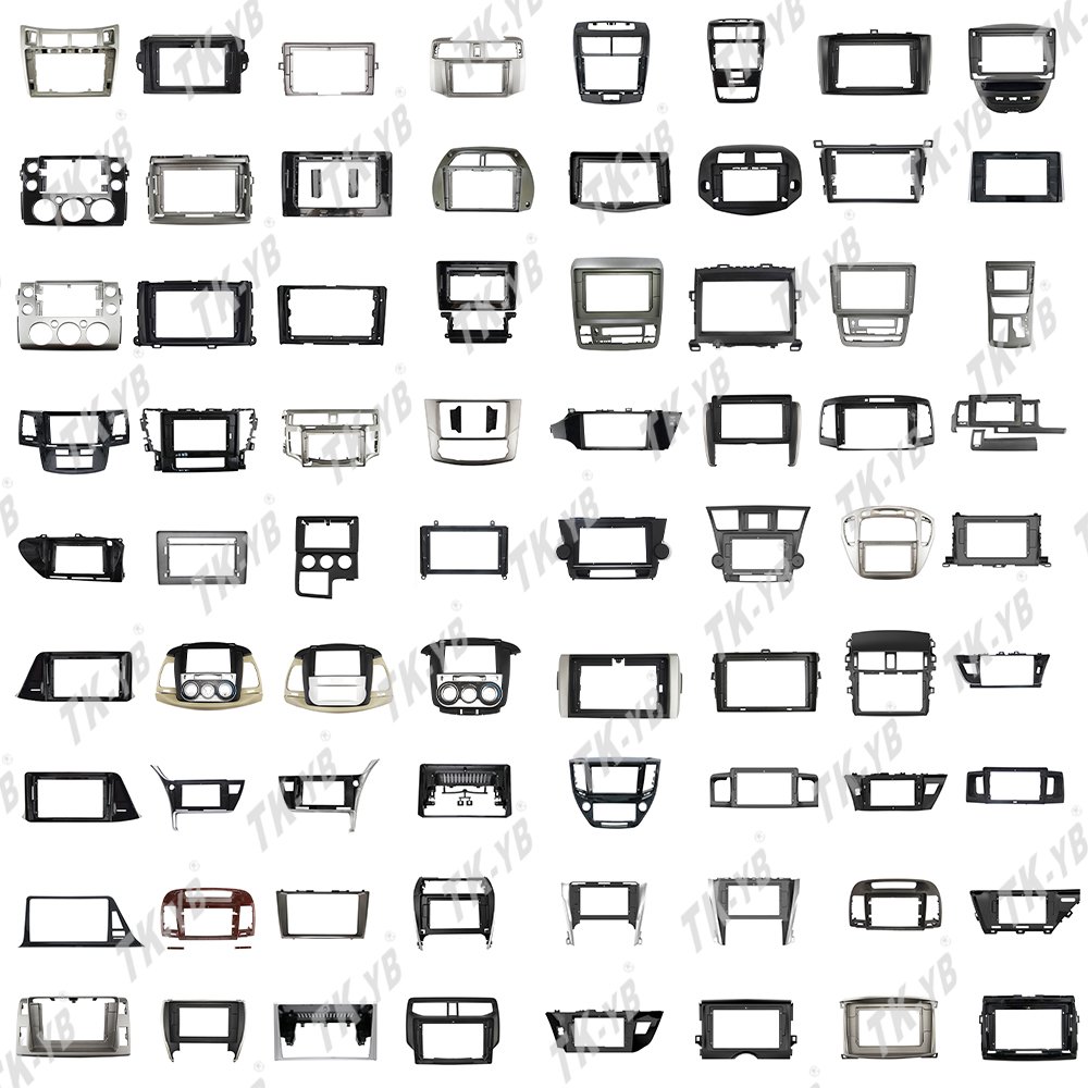 All Models Android Radio Frame Factory Direct Wholesale Price Car Screen Frame Dvd radio Frame Car Navigator Panel
