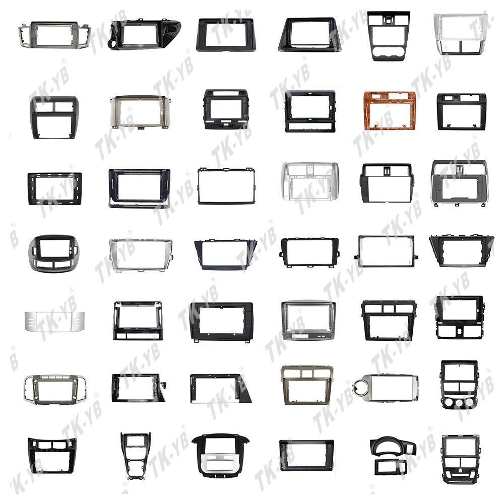 All Models Android Radio Frame Factory Direct Wholesale Price Car Screen Frame Dvd radio Frame Car Navigator Panel