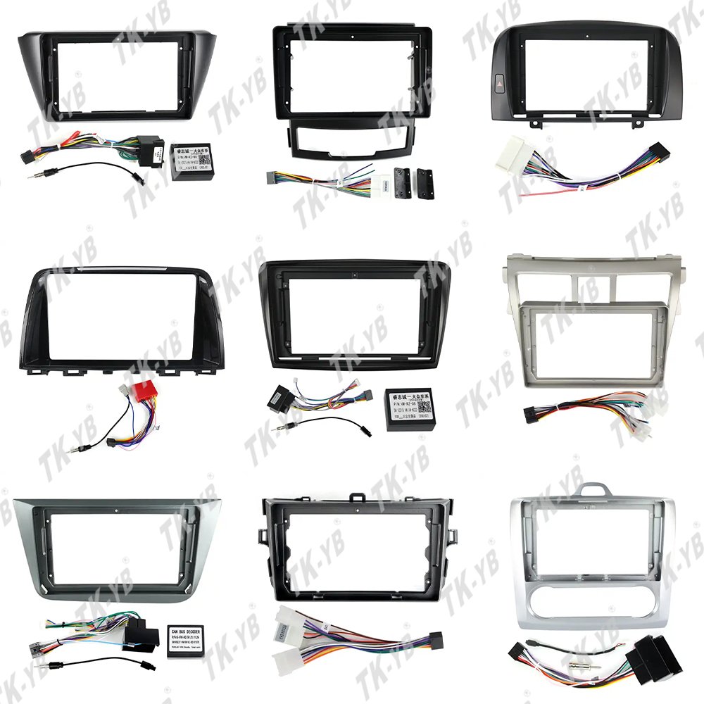 All Models Android Radio Frame Factory Direct Wholesale Price Car Screen Frame Dvd radio Frame Car Navigator Panel