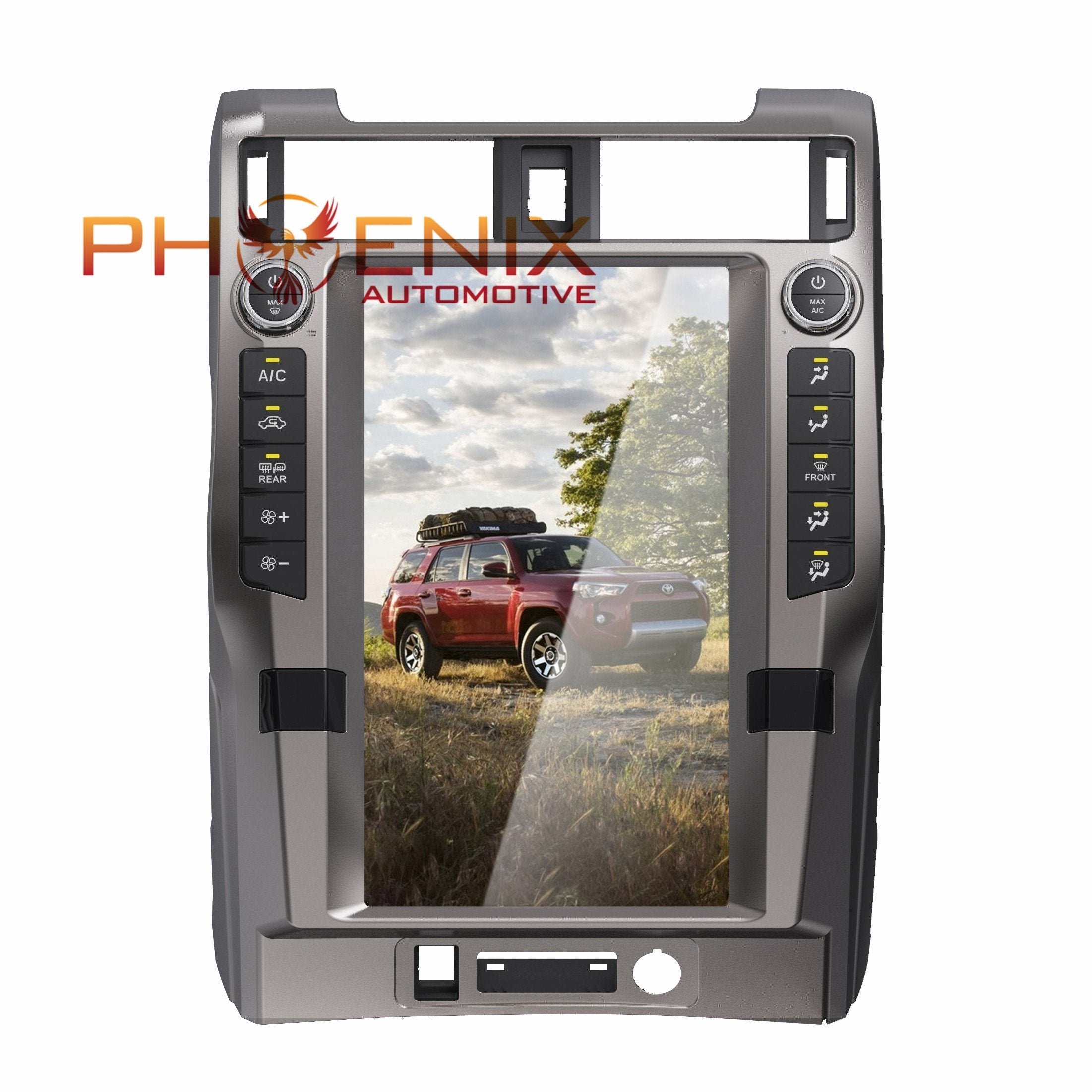 PA 2022 16" Android 10.0 Vertical Screen Car Gps Navigation For Toyota 4Runner 2010 - 2022 tesla radio