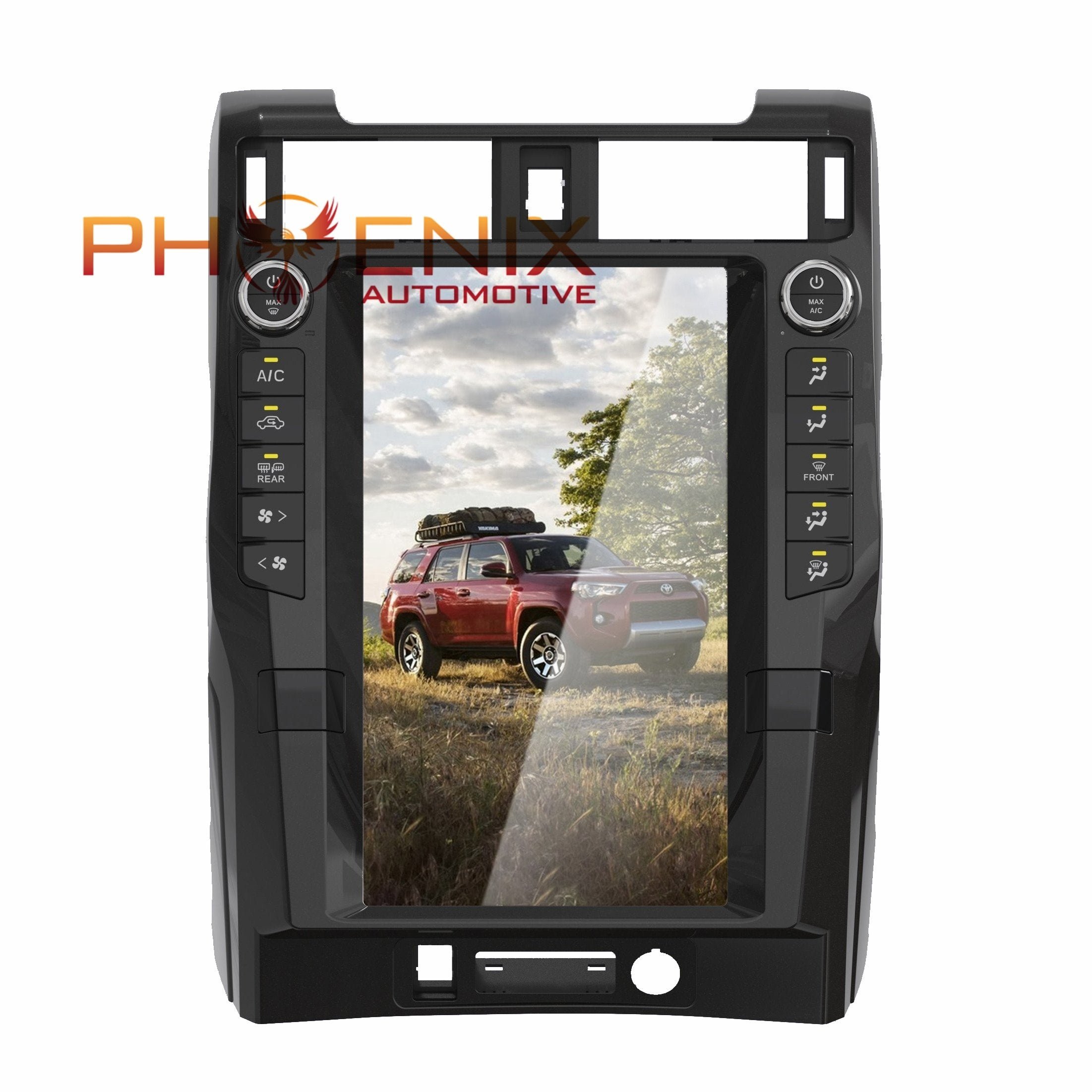 PA 2022 16" Android 10.0 Vertical Screen Car Gps Navigation For Toyota 4Runner 2010 - 2022 tesla radio