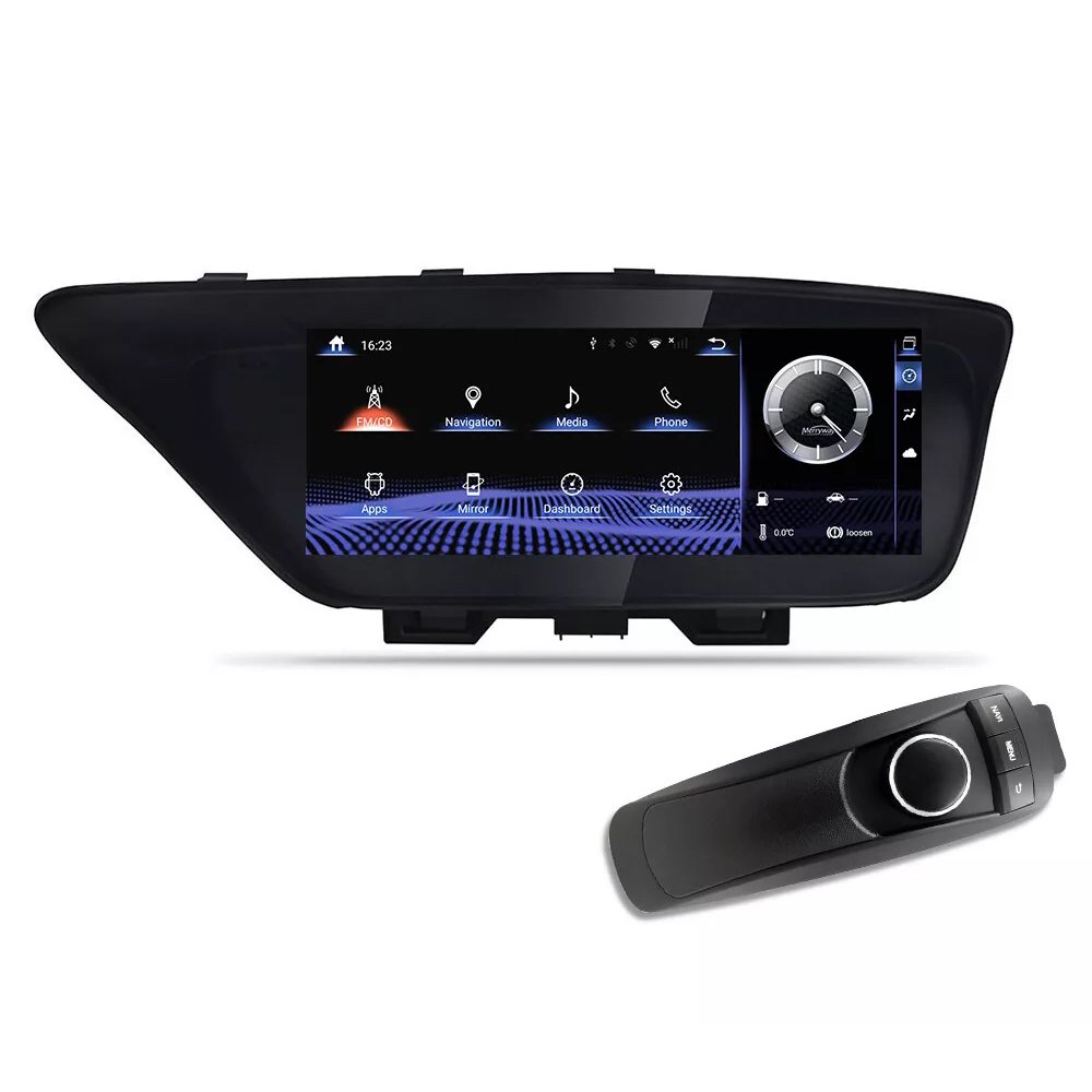 10.25" car dvd video player android13 multimedia with gps navigation carplay For Lexus ES series ES300H 2013-2017 low version