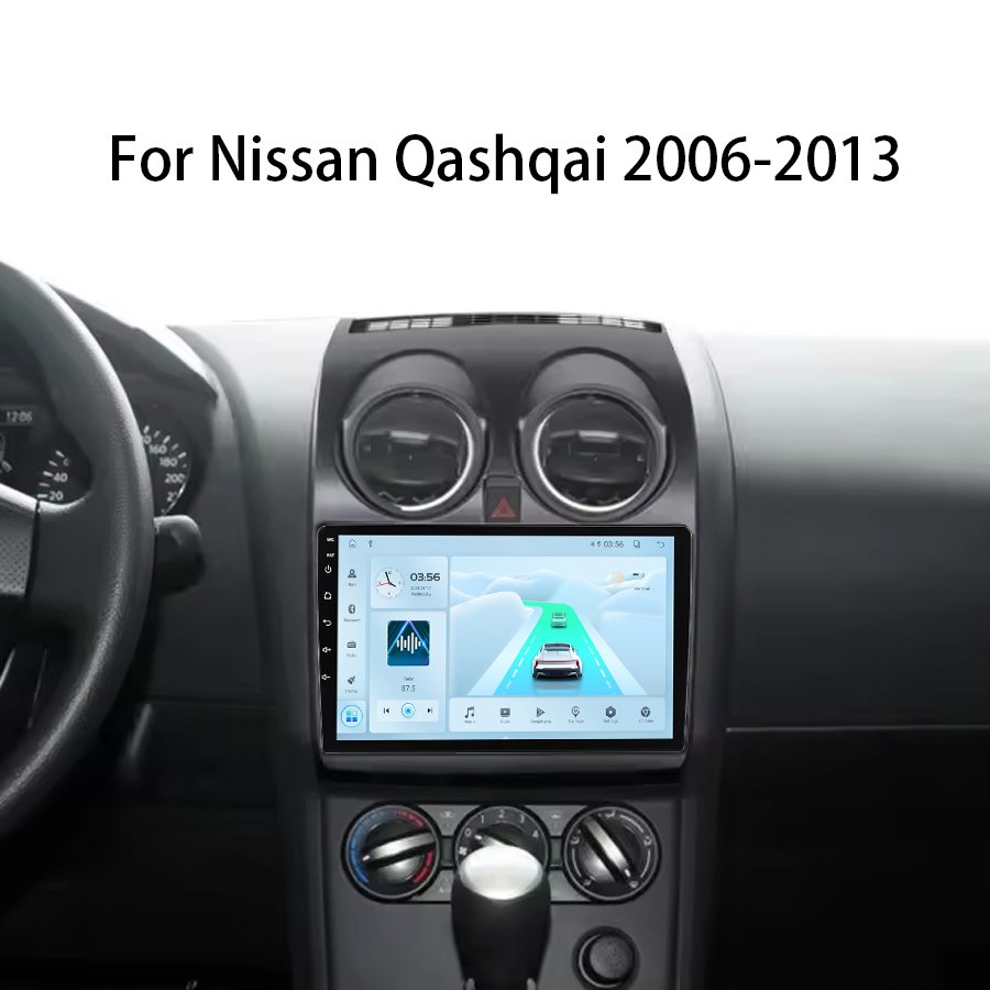 Android 13 2+32GB IPS 1280*720 Screen Car Radio For Nissan Qashqai J10 2006-2013 Video Stereo Wifi GPS Navigation Carplay Auto