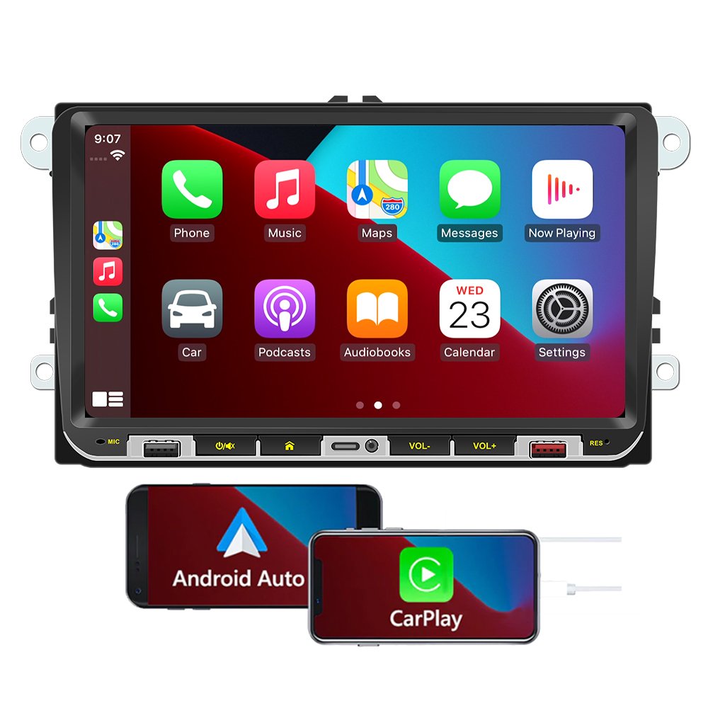 Multimedia video audio stereo system MP5 player touch screen head unit car radio for vw