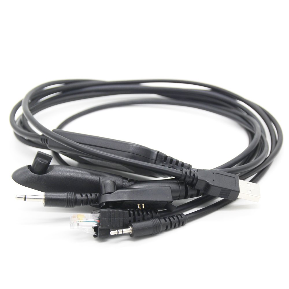 FTDI 5 in 1 Programming Cable For GP88 GP300 GP328 GP340 GP328Plus GM300 Pro5150 Two Way Radio Brand new Two way radio