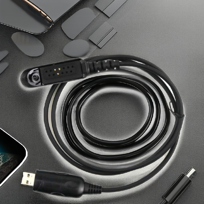Usb Programming Cable Motorola Radio Ht750 Ht1250 Pro5150 Gp328 Gp340 Gp380 Gp640 Gp680 Gp960 Gp1280 Pr860 Mtx850 1m Microphone