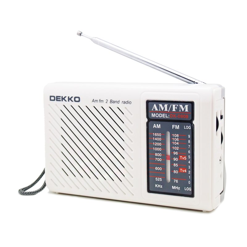 New look cheap portable pocket am fm tv 3 band radio with speaker