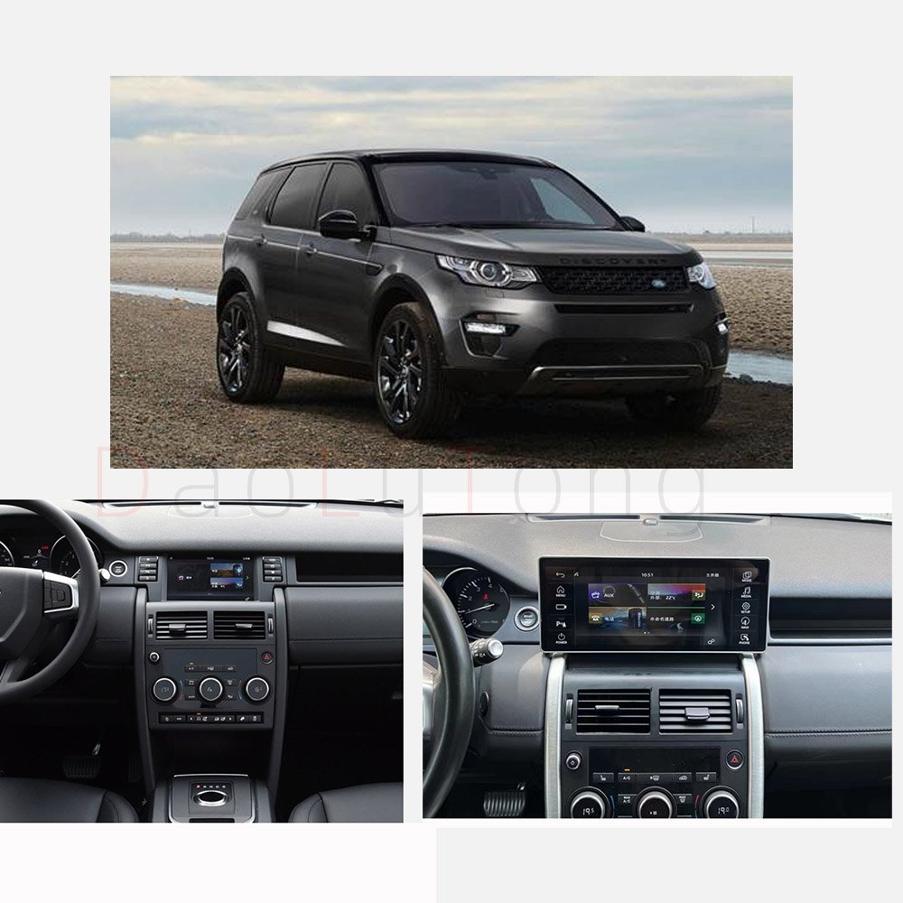 GPS Navigation Multimedia stereo carplay radio Player for Land Rover Discovery Sport 2016-202012.3" android screen