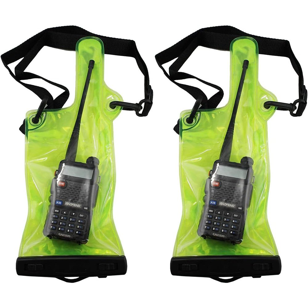 New Waterproof Bag Case Pouch For Walkie Talkie Two-Way Radios Full Protector Cover Holder Lanyard for baofeng uv82 motorola tyt