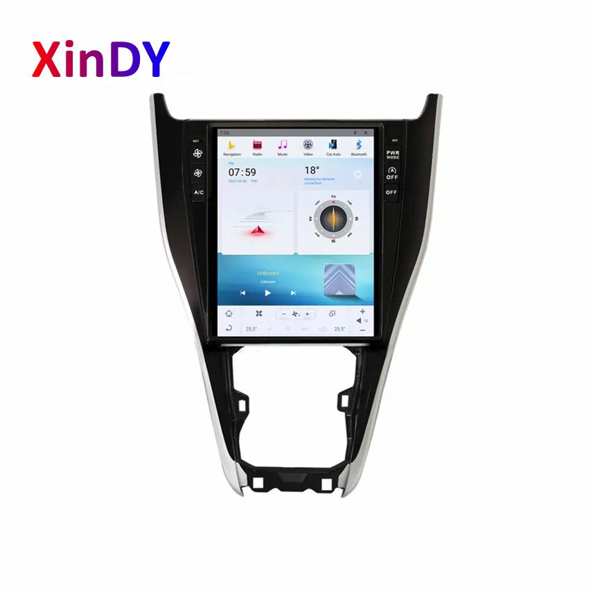 Tesla Android 11 Car Radio Audio Video GPS Navigation System for Toyota Harrier 2014-2017 Car Auto Carplay DVD Player