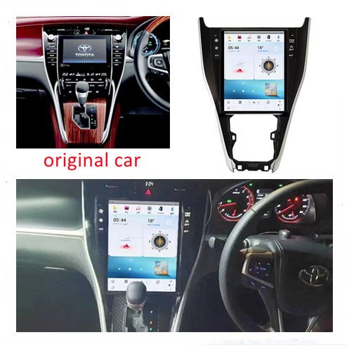 Tesla Android 11 Car Radio Audio Video GPS Navigation System for Toyota Harrier 2014-2017 Car Auto Carplay DVD Player
