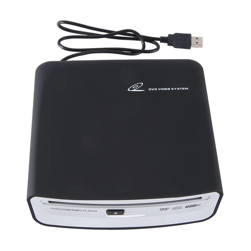 Car Radio CD/DVD Dish Box Player USB 2.0 Interface External Stereo Black For Android Player Radio
