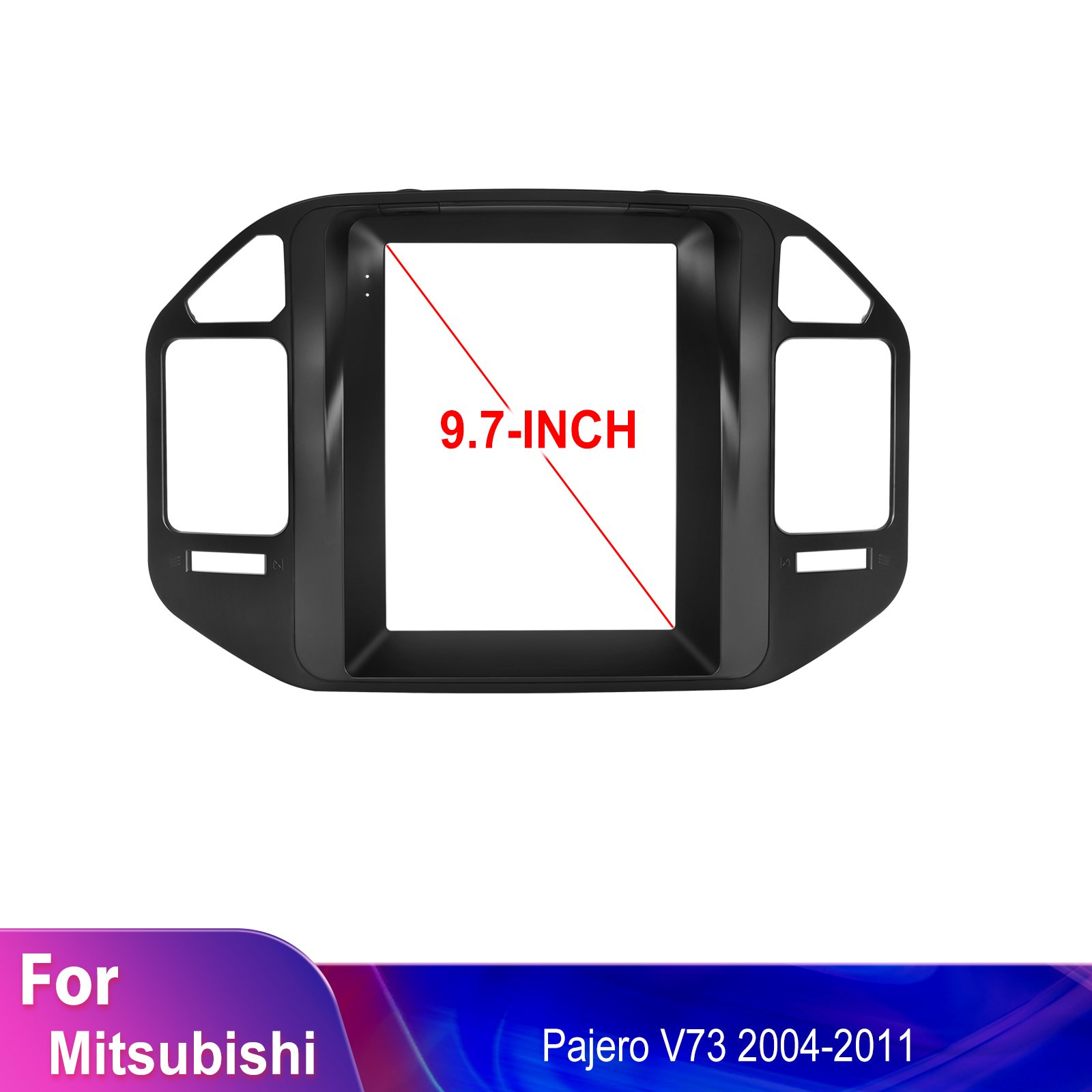 Podofo Android Car Radio 9.7'' 1+32/2+64GB For Mitsubishi Pajero V73 2004-2011 Carplay Android Auto GPS WiFi FM RDS BT