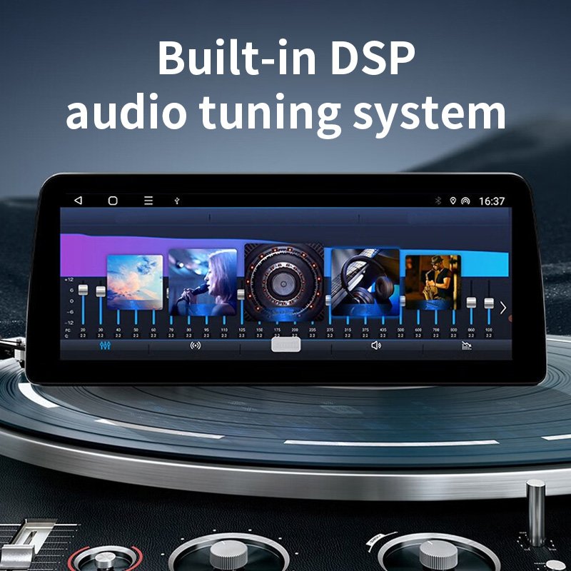 ihuella universal carplay 10.25 inch car touch screen 360Panoramic Android system for BMW 5 Series with car play android auto