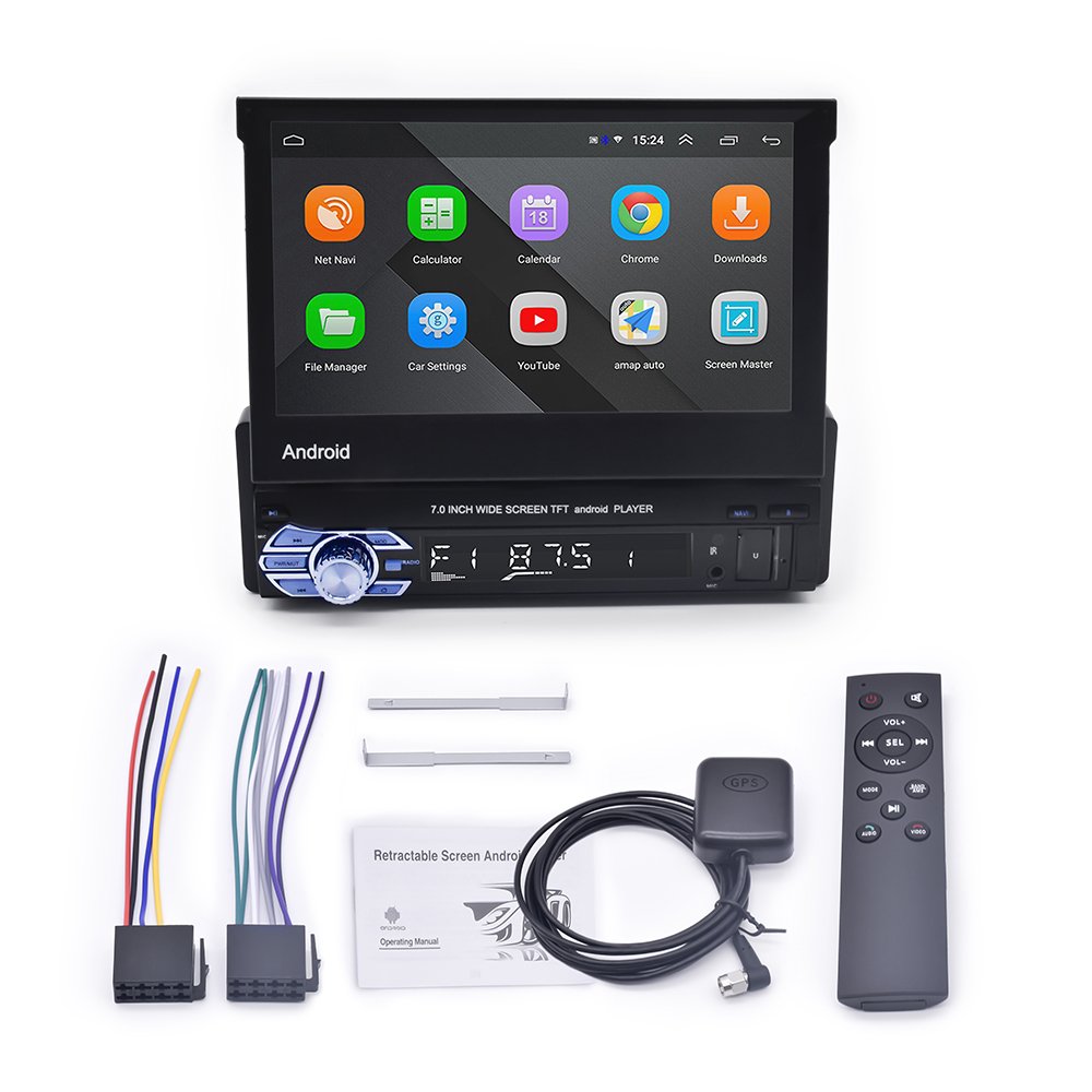 brand customization car android radio 7 inch 9 10 inch auto media player bt aux usb connection GPS car navigator 2 din IPS radio
