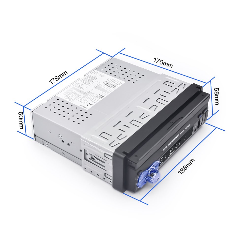 brand customization car android radio 7 inch 9 10 inch auto media player bt aux usb connection GPS car navigator 2 din IPS radio