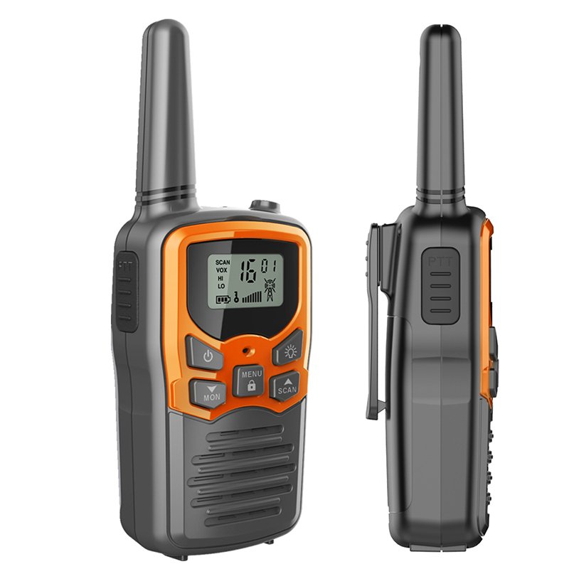 High quality cute design long work range 3-5km PMR/FRS/GMRS available mobile phone with walkie talkie toy
