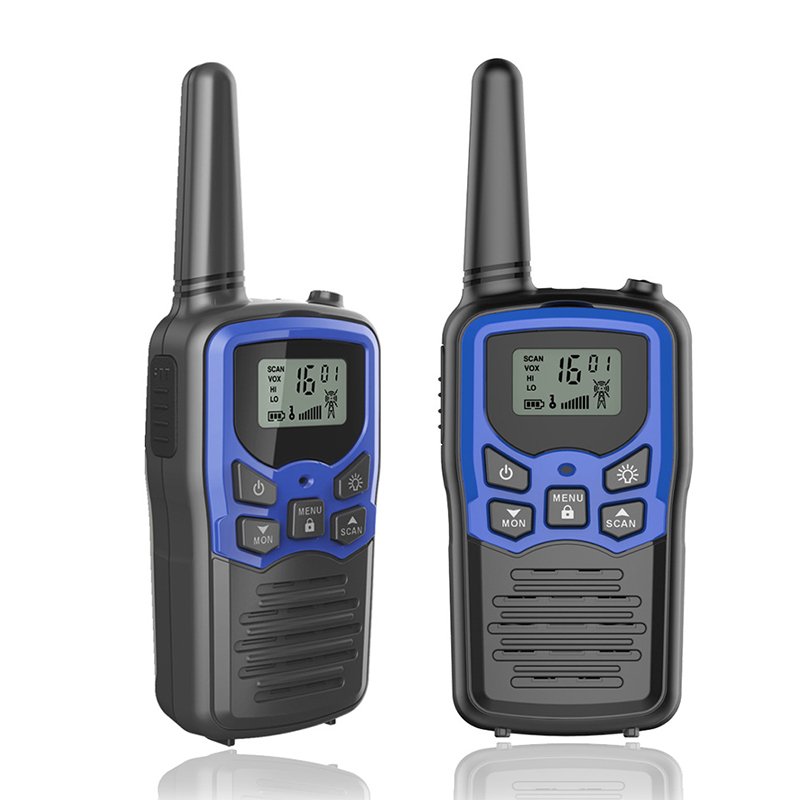 High quality cute design long work range 3-5km PMR/FRS/GMRS available mobile phone with walkie talkie toy