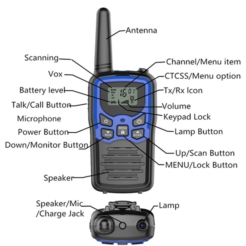 High quality cute design long work range 3-5km PMR/FRS/GMRS available mobile phone with walkie talkie toy