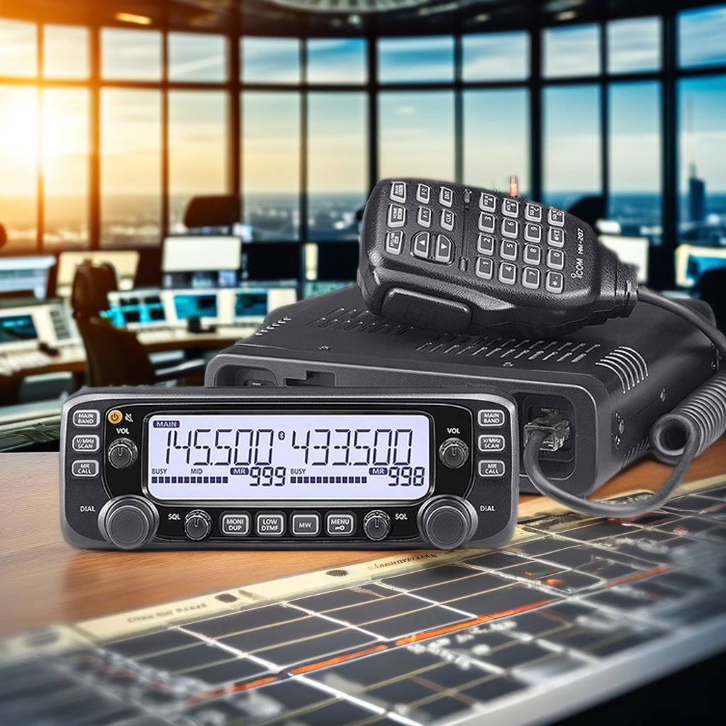 Wholesale IC-2730E Mobile Radio Dual Band UHF VHF 50W FM Repeater Transceiver Upgraded Version IC-2720H DMR Walkie 8W Cars