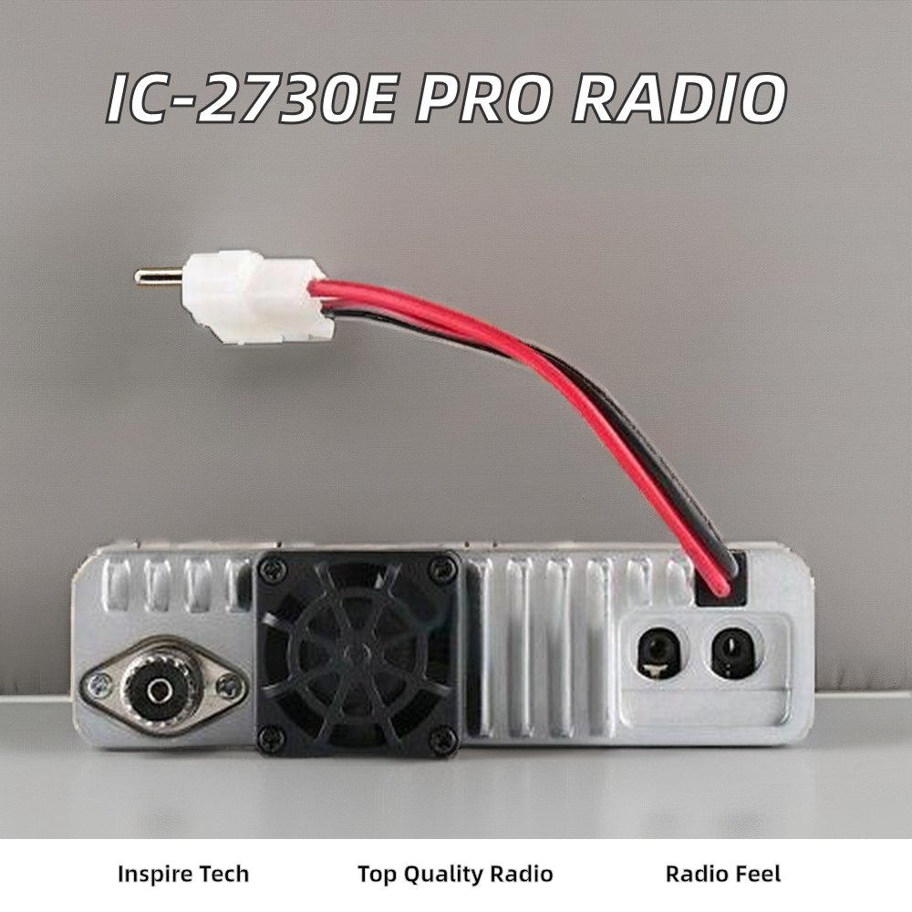 Wholesale IC-2730E Mobile Radio Dual Band UHF VHF 50W FM Repeater Transceiver Upgraded Version IC-2720H DMR Walkie 8W Cars