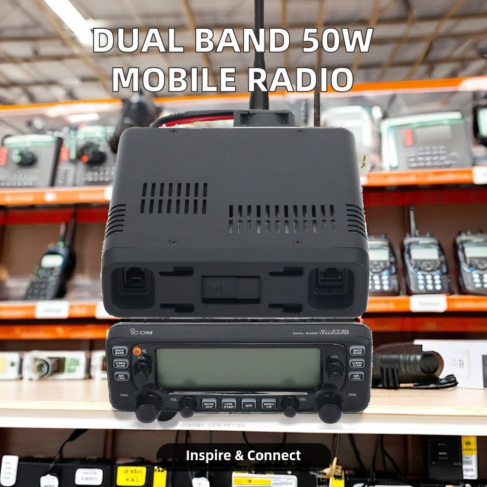 Wholesale IC-2730E Mobile Radio Dual Band UHF VHF 50W FM Repeater Transceiver Upgraded Version IC-2720H DMR Walkie 8W Cars