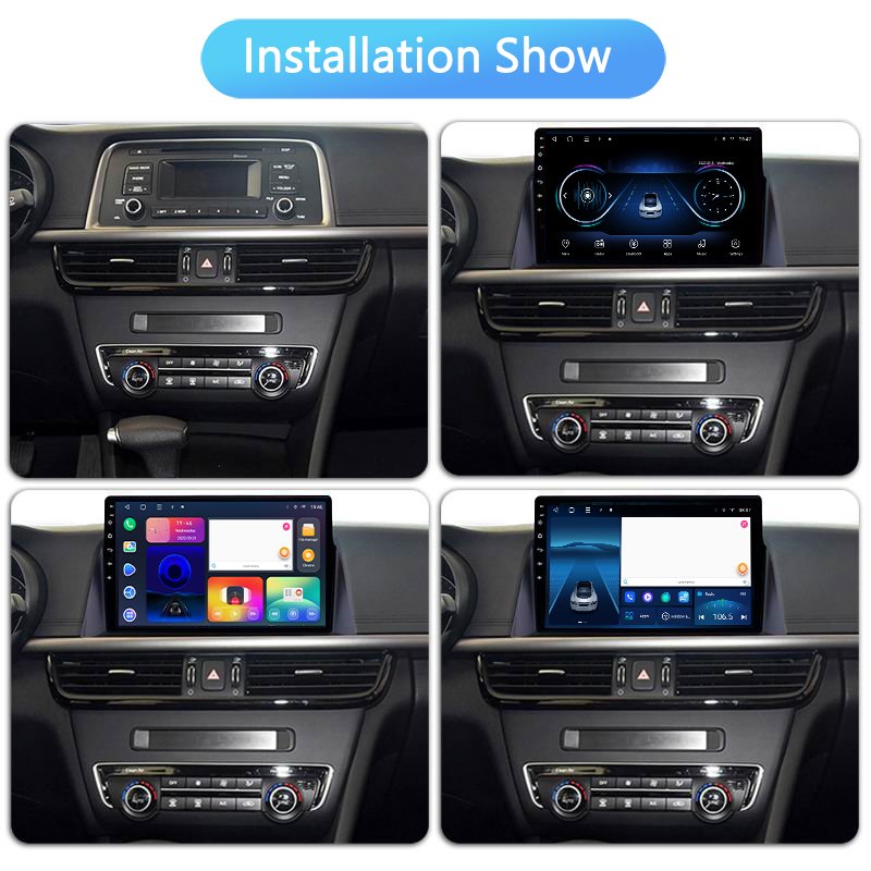 2G RAM Android 10 For Kia Optima 4 JF 2015-2020 Multimedia Stereo Car DVD Player Navigation GPS Radio