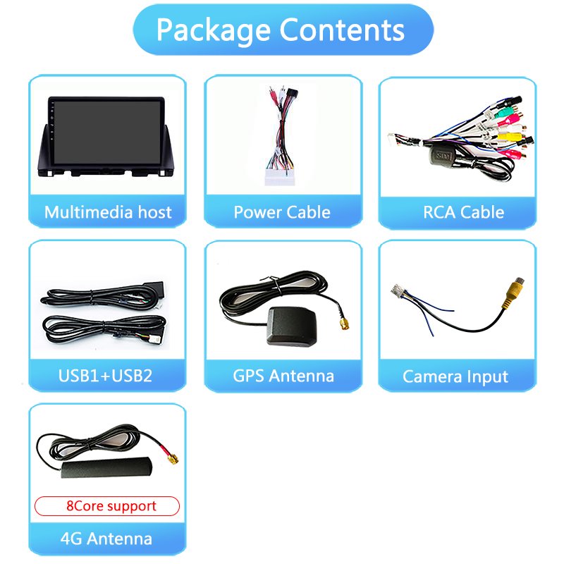 2G RAM Android 10 For Kia Optima 4 JF 2015-2020 Multimedia Stereo Car DVD Player Navigation GPS Radio