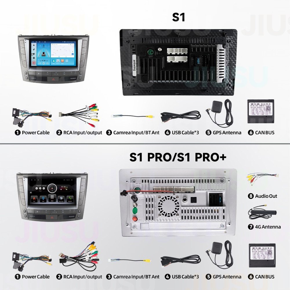 Android 12 Car Radio GPS DVD Player Stereo Multimedia Audio System for Lexus IS IS250 IS300 XE20 2005-2012 with Carplay DSP DAB