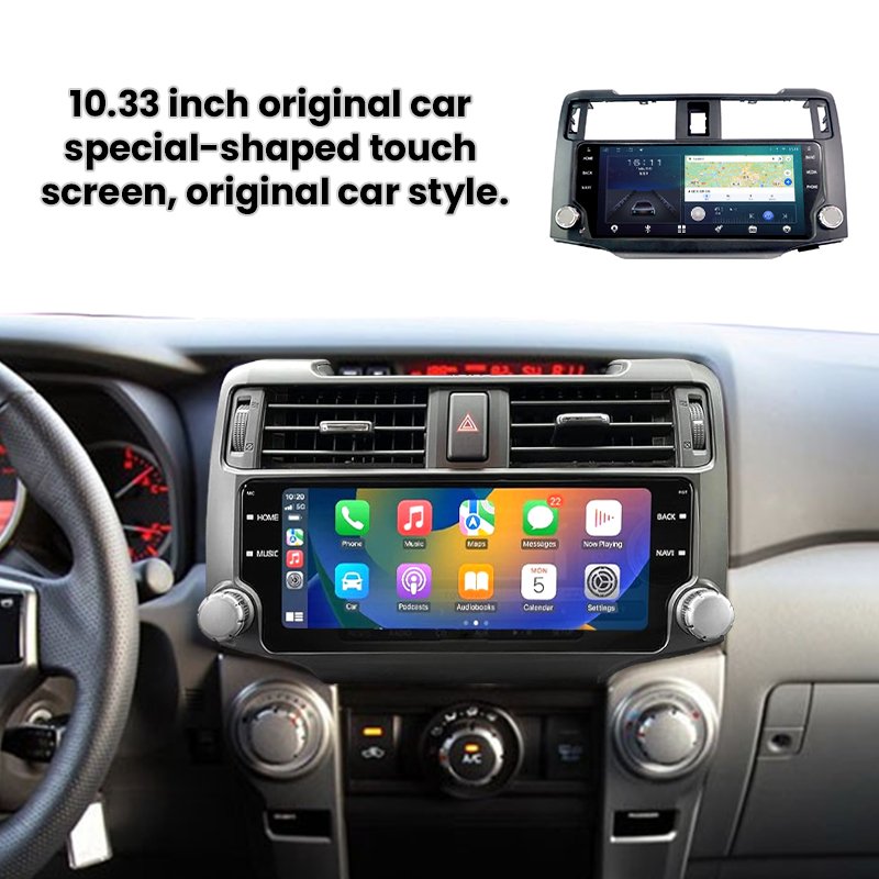 Simple Soft 9 Inches Car Dvd Frame Car Radio Screens Frame For Toyota 4 Runner Car Frame Kit