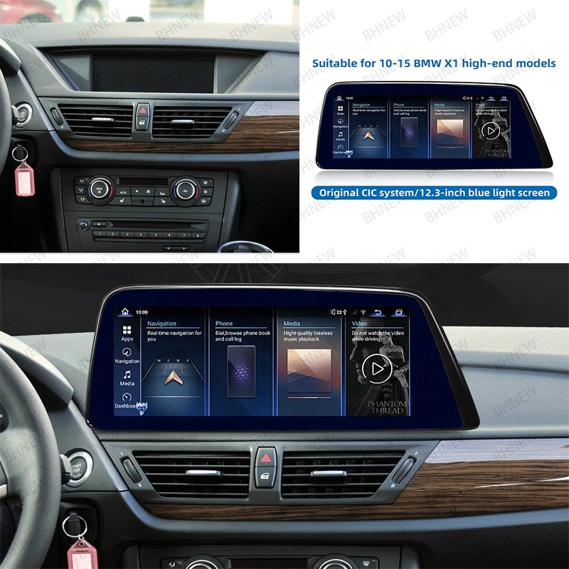 Qualcomm Android 14 Android radio For BMW X1 E84 2009-2015 Wireless Carplay AUTO Car Video Players GPS Navigation head unit
