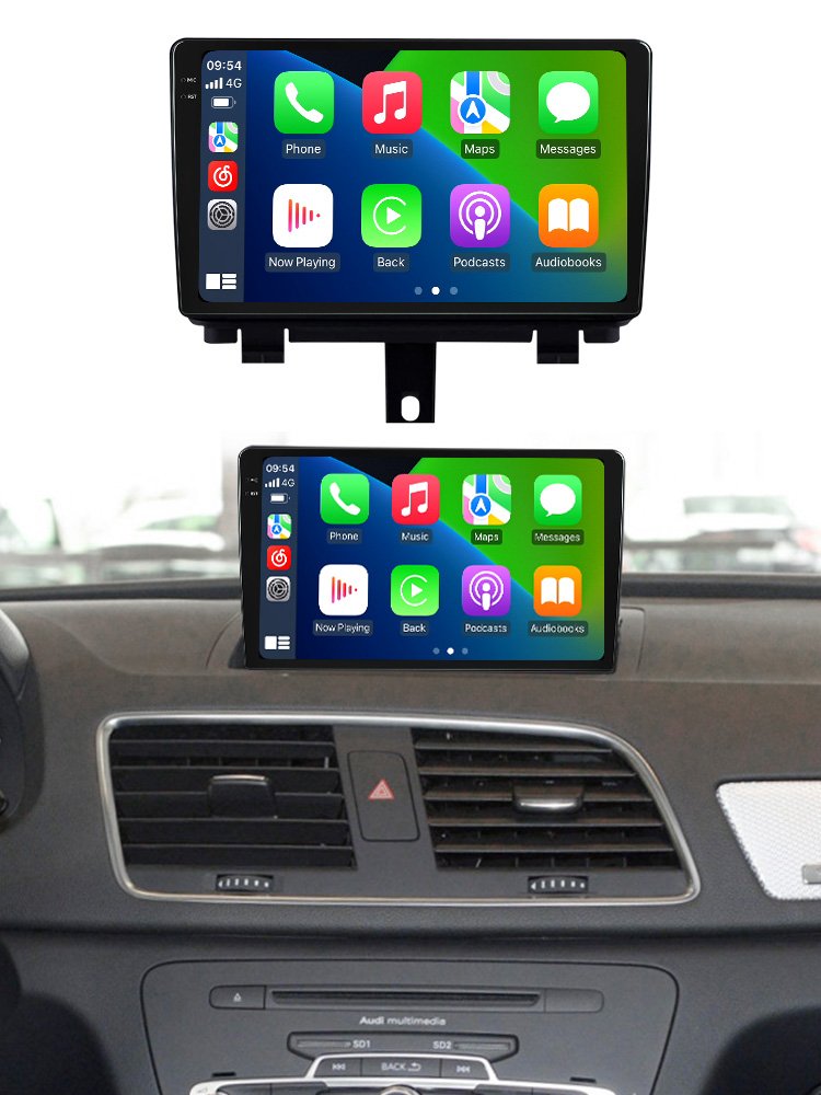MEKEDE MS 8core WiFi car-play auto car android 360 camera DVR FM AM gps navigation system for Audi Q3 2013-2017