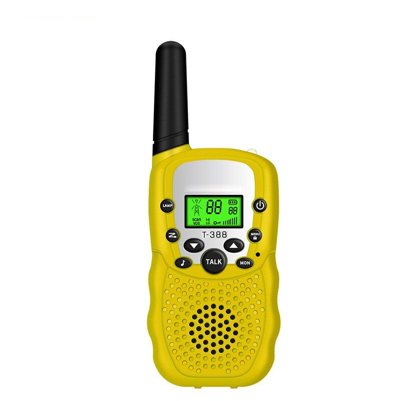 T-388 Kids Walkie Talkies For Children Wireless Baby Walki Talki Kid Gift 3 Long Range Funny Lovely Toys 2 Way Radio