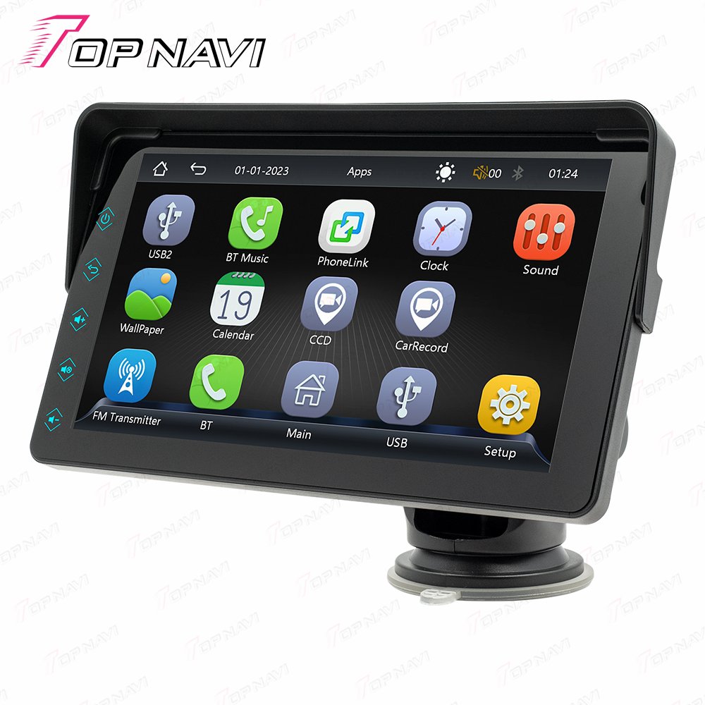7 Inch Car stereo Android Auto Carplay For Universal Car Model Auto electronics Carplay MP5 Player car radio frame