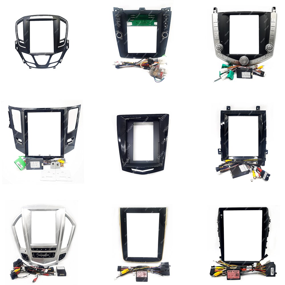 Car Dvd Frame Android Vertical Screen Android Radio DVD Player Frame Navigation For HYUNDAI FORD HONDA CHEVROLET 9.7 inch Farme