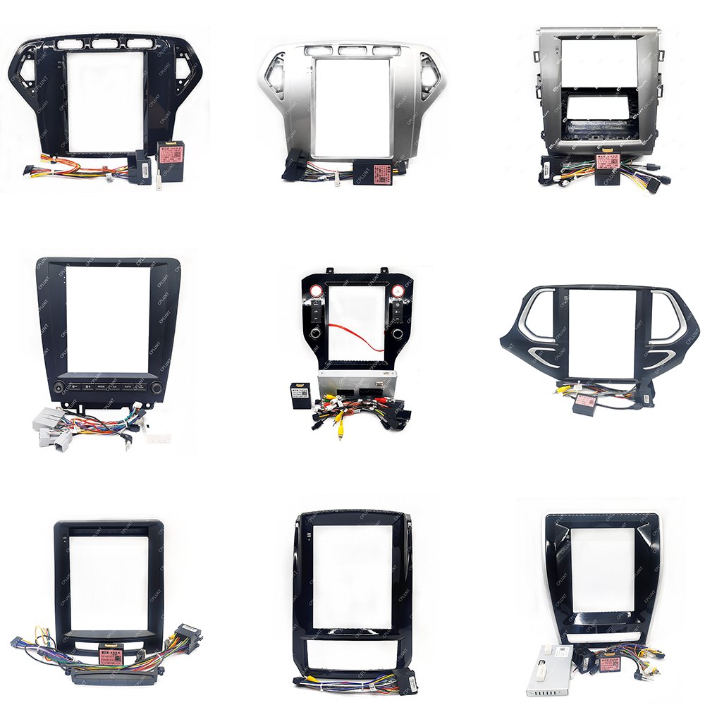 Car Dvd Frame Android Vertical Screen Android Radio DVD Player Frame Navigation For HYUNDAI FORD HONDA CHEVROLET 9.7 inch Farme