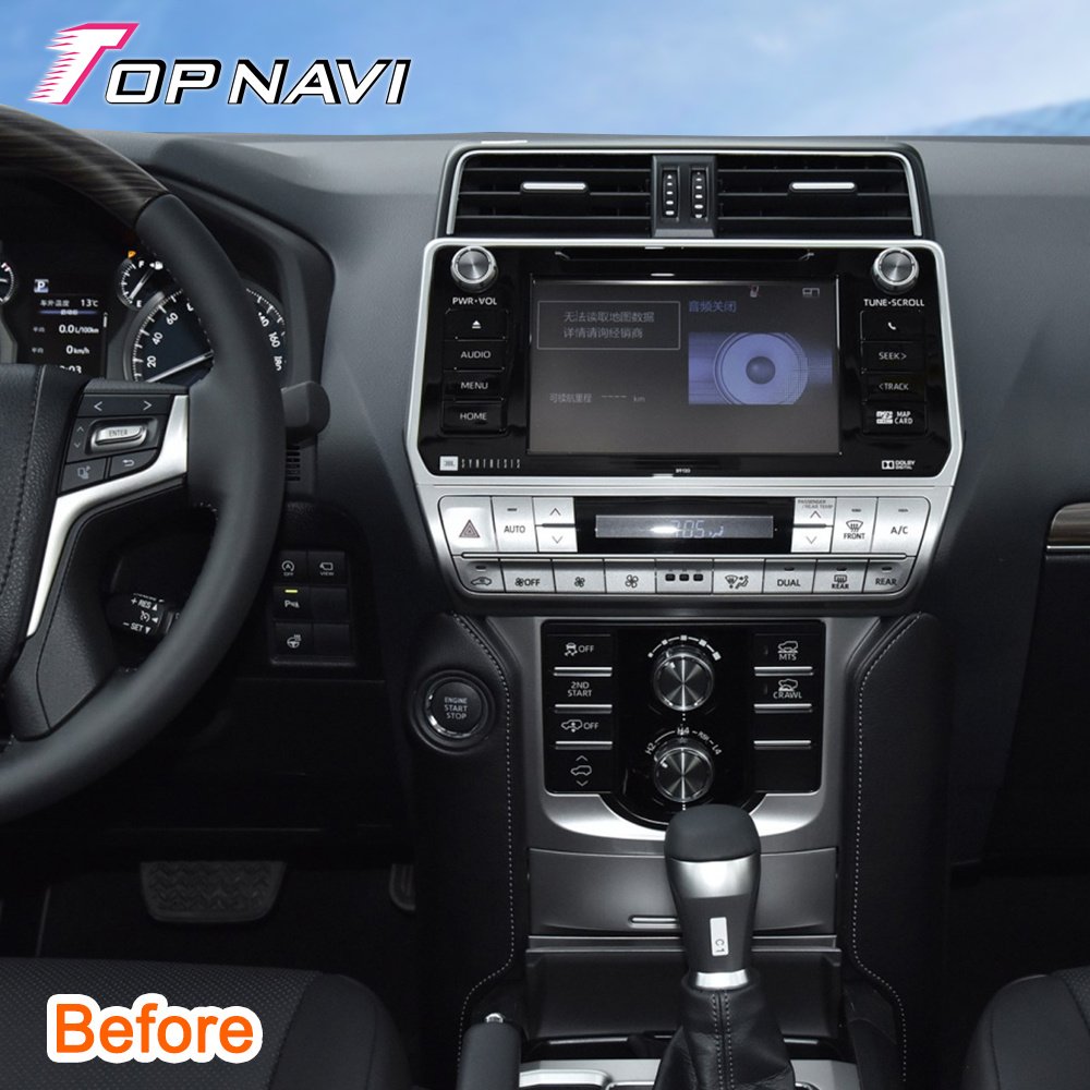 Android Car DVD Multimedia Player 12.3inch For TOYOTA PRADO 2018 2019 2020 2021 Car Radio Stereo 4G DSP Carplay