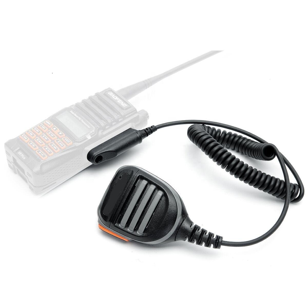 Baofeng Uv-9r Plus Kidsr-780 Microphone Waterproof Handheld Speaker Liion Battery Walkie Talkie 16 Mobile Vhf/ Uhf Radio 5W /