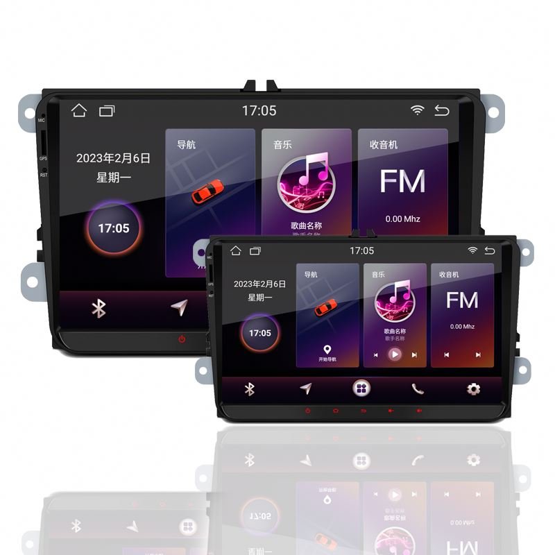 Android touch screen multimedia car stereo system carplay DSP bluetooth tv car dvd player radio for vw