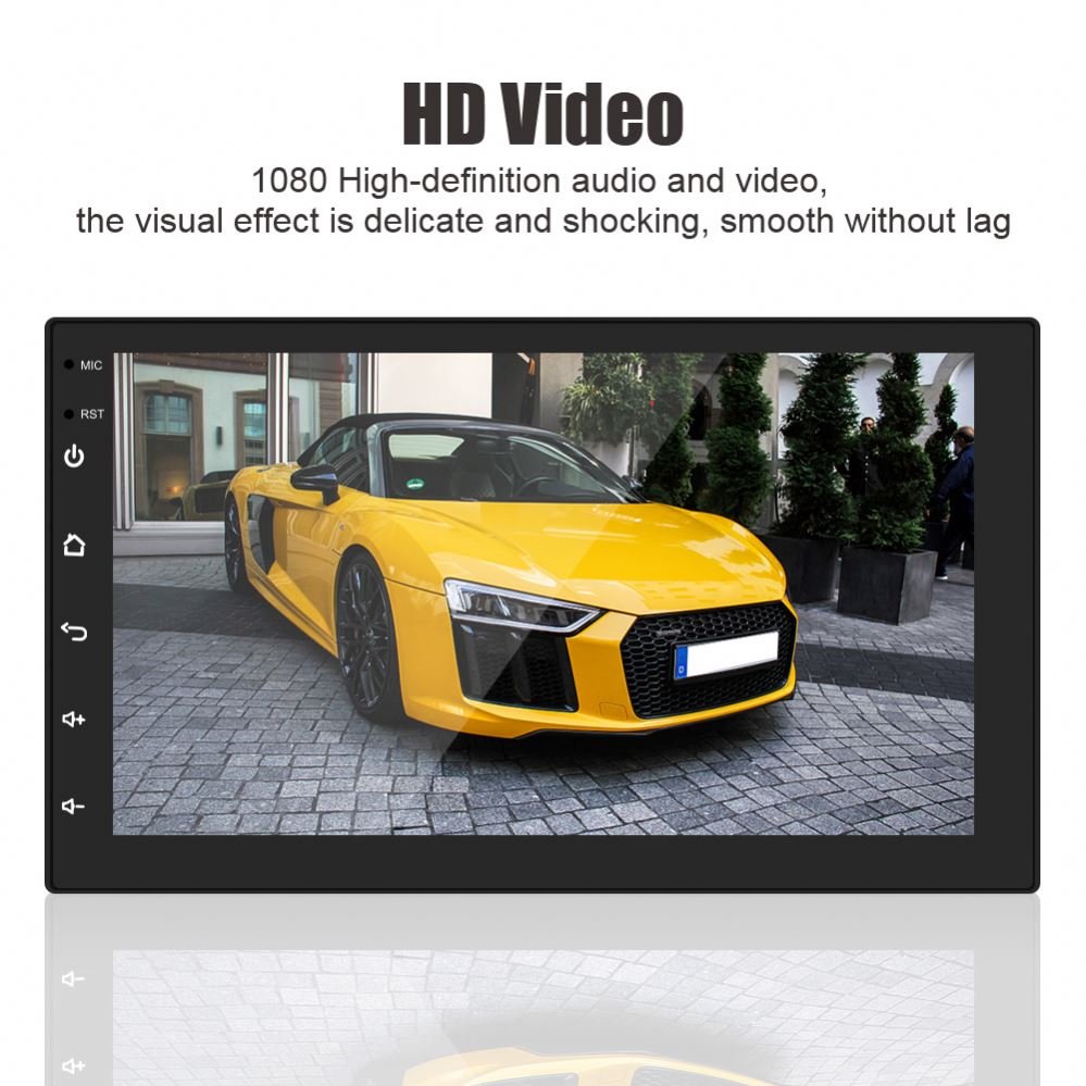 Hot sale 9 inch android car dvd player Bluetooth WiFi Universal 1+16GB Android 10.0 GPS car radio dvd player