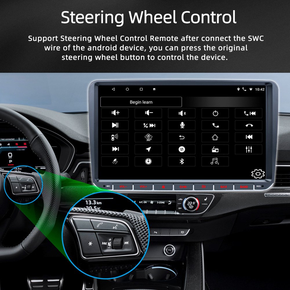 9" Double Din Android Car Radio Autoradio Carplay Android Auto Car Stereo Gps Wifi Rds For Vw/passat/golf/mk5/mk6/jetta