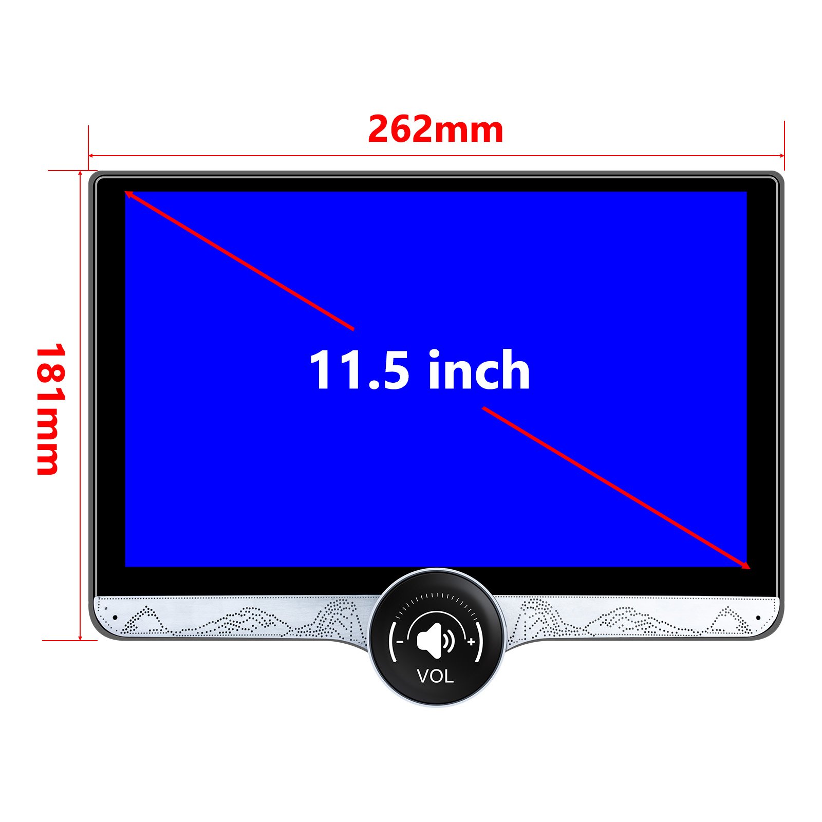 11.5 Inch 2K Screen Android Car Radio Player Car Stereo Support Carplay 4G Wifi 4GB 64GB 8 Core Android Auto