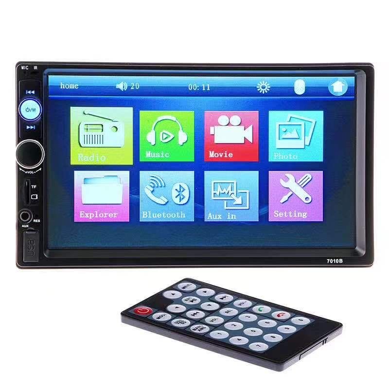 7010B BT DVD Radio Video Multimedia Player 7 Inch MP3 MP4 Music Car Player