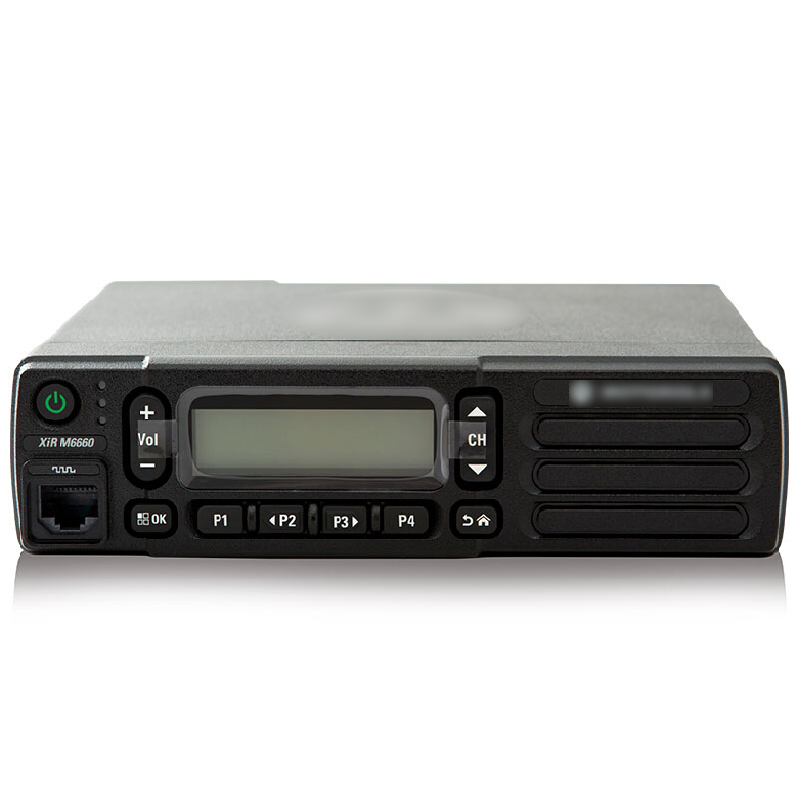 Xir M6660 Dmr Digital Car Walkie Talkie Vehicle Dual Band Radio Transceiver Two Way Radio For Car Long