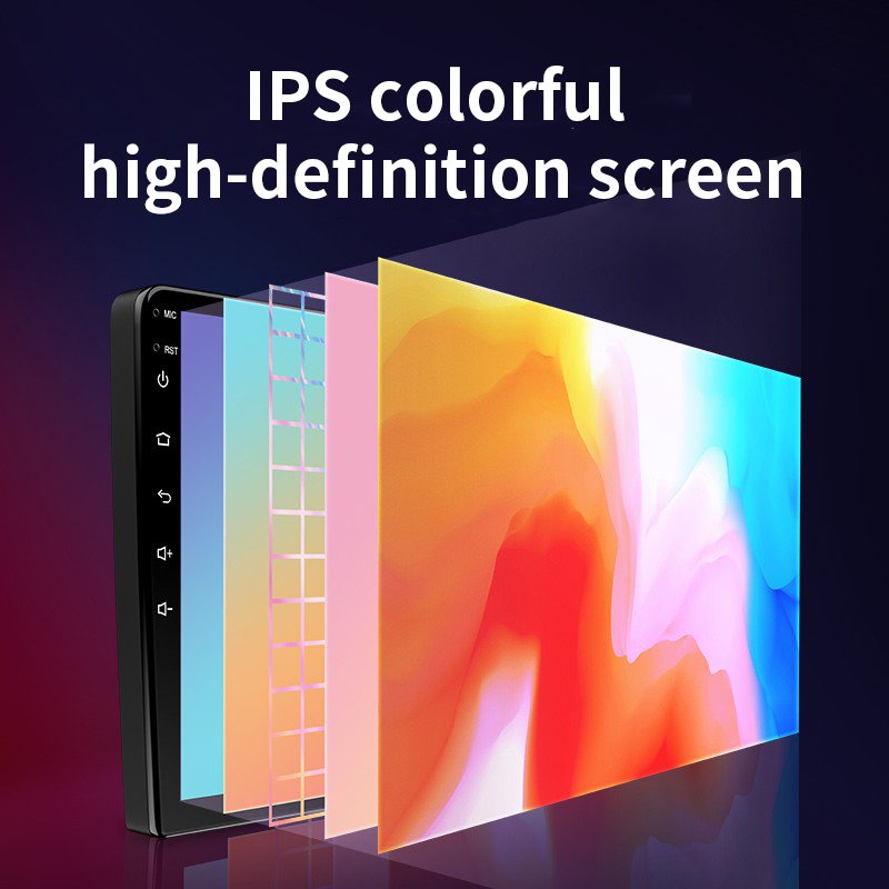 Ihuella 10" 1280*720 Android 11 8core 4core IPS DSP Car Video universal 6+128GB BT carplay GPS auto radio
