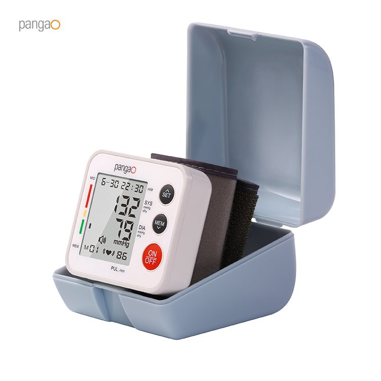Portable Adjustable Wristband BP Monitor Automatic Wrist Cuff Blood Pressure Machine with Voice