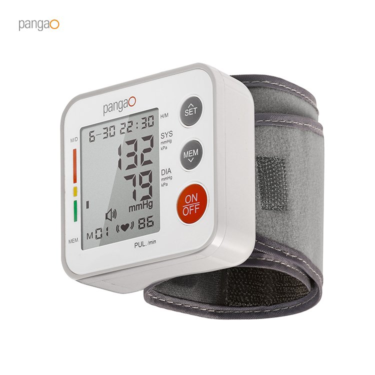 Portable Adjustable Wristband BP Monitor Automatic Wrist Cuff Blood Pressure Machine with Voice