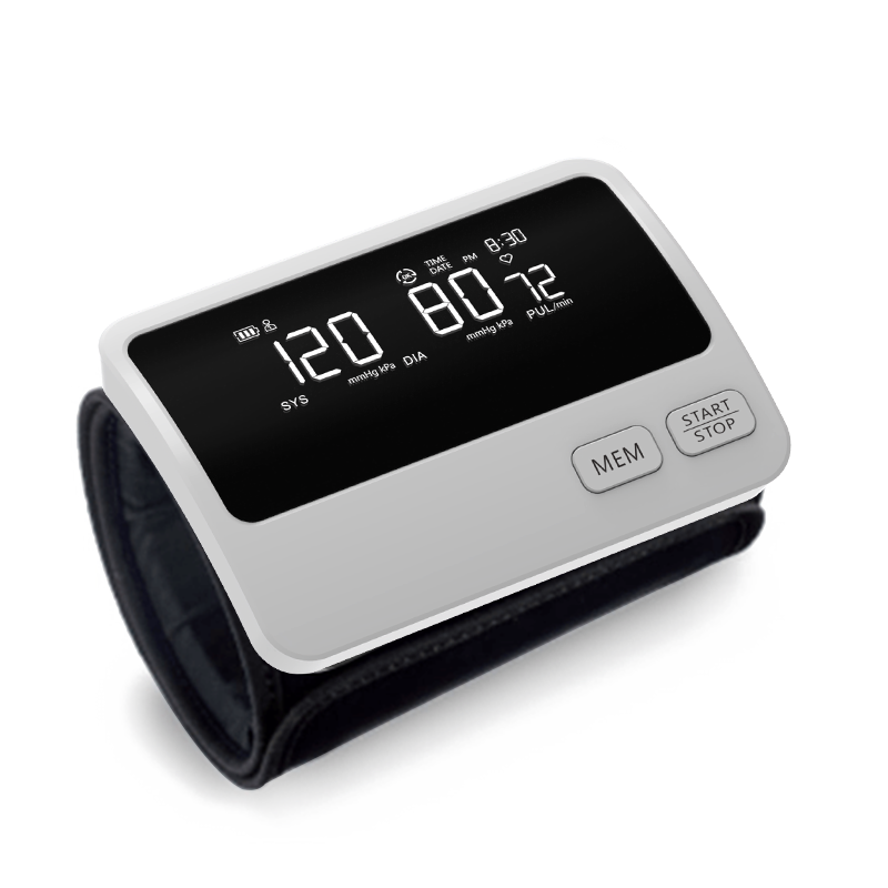 Electronic Bp Machine Sphygmomanometer Tensiometro-digital Bp Monitor Automatic Digital Wrist Smart Blood Pressure Monitor