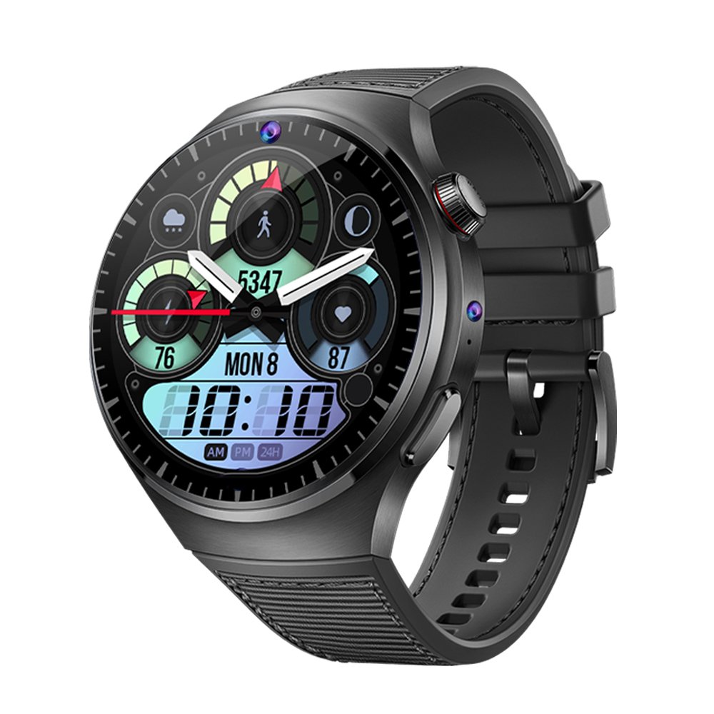 2024 B14 Smart Watch 4G Dual Camera 1.62inch Heart Rate Waterproof Video Call Sports Health Smartwatch 700mah Battery For Men