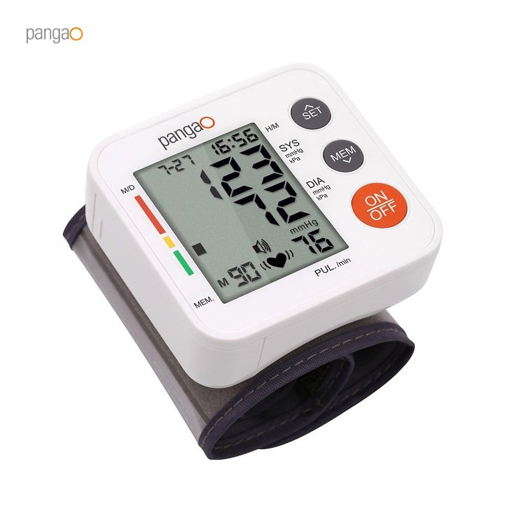 Automatic watch type bp tensiometer electronic wrist blood pressure monitor sphygmomanometer